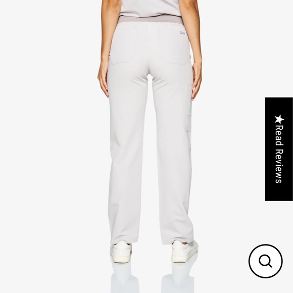 Women’s Code NXT Straight Leg Scrub Pant - Overcast Grey - Picture 2 of 2